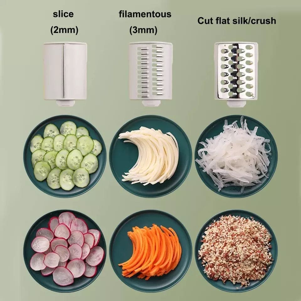 Amazing Multifunctional Vegetable Slicer Cutter Chopper, Veget Graters Shredders Fruit Kitchen Tool French Fry, Multifunction Manual Round Cutter Potato Spiralizer Amazing Multifunctional Vegetable Slicer Cutter Chopper, Veget Graters Shredders Fruit Kitchen Tool French Fry, Multifunction Manual Round Cutter Potato Spiralizer